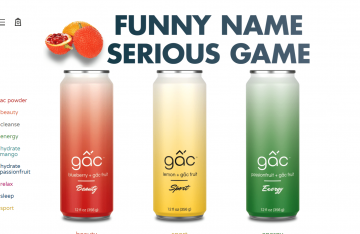 Gac Fruit Juice